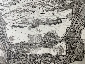 Wout van Heusden - abstracte tekening kopen? Bied vanaf 45!