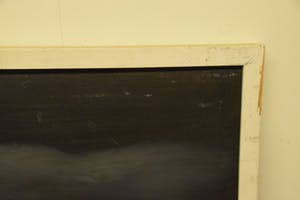 Henk Bies - Mistbank boven zee, 1971 - Acrylverf op papier - BKR Helmond kopen? Bied vanaf 20!