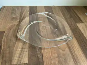Val-Saint-Lambert - Kristallen schaal uit de Patelle serie ontwerp Rene Delvenne verkocht voor € 32!