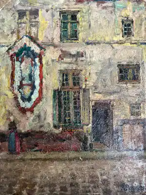 Rene Bosiers - Historisch stadsgezicht Antwerpen verkauft für € 100!