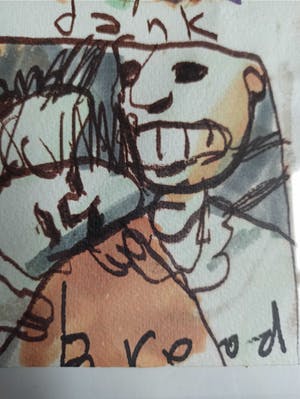 Herman Brood - In dank kopen? Bied vanaf 595!