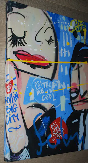 Selwyn Senatori - Kia Picanto Senatori - bewerkte litho op canvas spieraam opl. 200 + XTRA servies kopen? Bied vanaf 350!