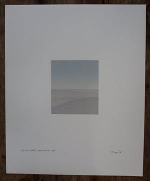 Jan Hendrix - Zeefdruk: Snow Curtain - 1998 kopen? Bied vanaf 60!