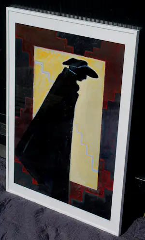 Eric Claus - Ingelijste cristal druk: Dottore(Commedia dell 'arte) - 1999 kopen? Bied vanaf 100!