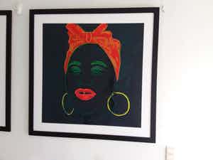 Andy Warhol - Mammy verkocht voor € 1200!