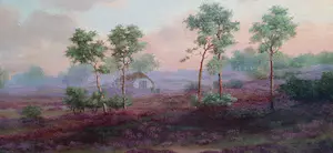 George Frederik Teyssen - Heidelandschap kopen? Bied vanaf 300!