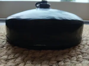 Curiosa - Ovale zinken bedkruik vintage H. Dittmar Berlijn kopen? Bied vanaf 10!