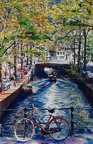 Elena Polyakova - Mooi Amsterdam kopen? Bied vanaf 65!