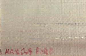 Marcus Ford - Olieverf op doek, Havengezicht - Ingelijst kopen? Bied vanaf 100!