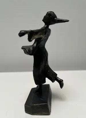 Corry Ammerlaan - Bronzen sculptuur | Vrijheid kopen? Bied vanaf 20!