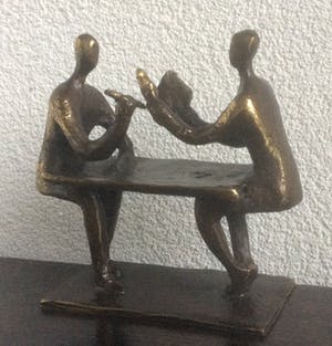 Corry Ammerlaan - MASSIEF BRONZEN BEELD kopen? Bied vanaf 40!