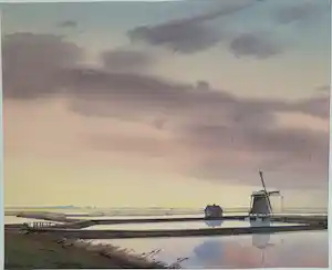 Gerrit Neven - Molen in de polder verkocht voor € 144!
