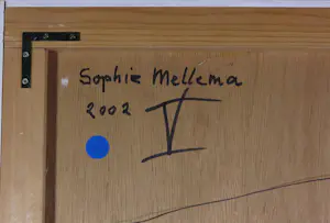 Sophie Mellema - Acryl op paneel, Zonder titel - Ingelijst (Groot) kopen? Bied vanaf 175!