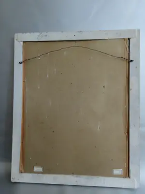 Leonie Bander - Kleurrijke olieverf 'Tropische vogel' kopen? Bied vanaf 250!