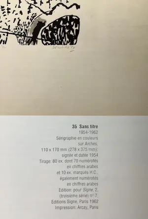 Corneille - Sans Titre (2 items, zeefdruk en studie) kopen? Bied vanaf 285!