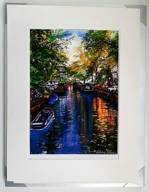 Elena Polyakova - Een gracht in Amsterdam kopen? Bied vanaf 45!