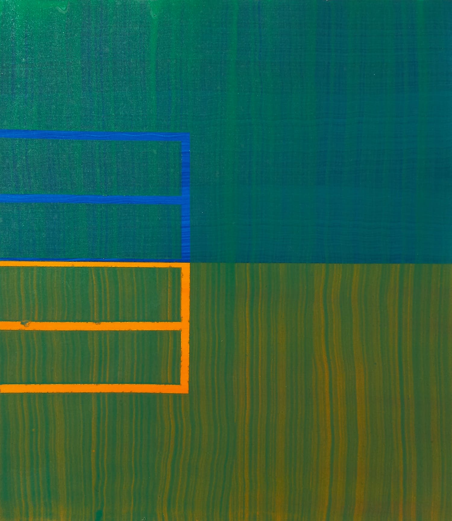 Tim Ayres - Study for Where I come from, olieverf op papier - Laatste keer!! verkocht voor € 125!