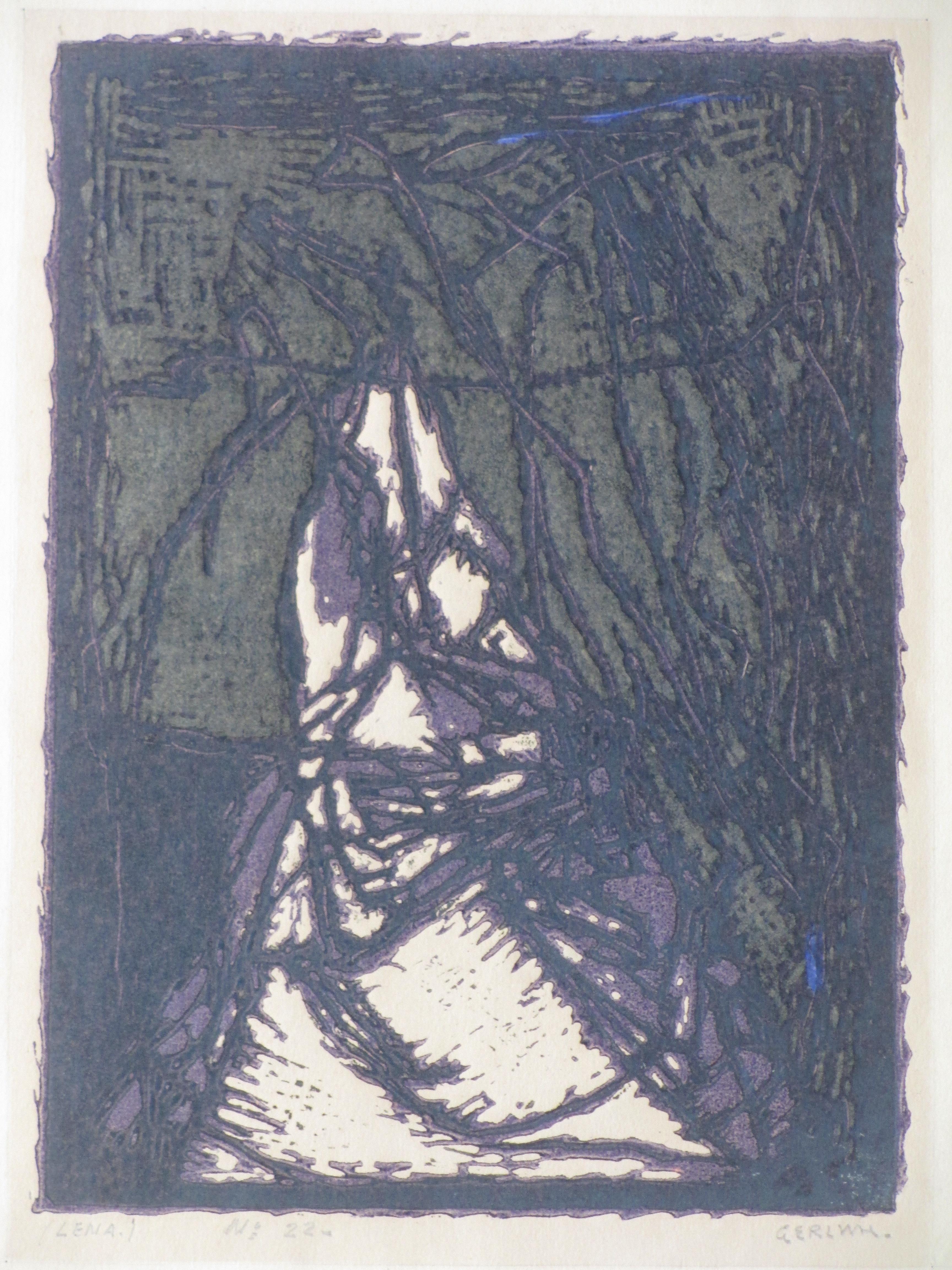 Niet of onleesbaar gesigneerd - Abstracte Compositie - Ets kopen? Bied vanaf 1!