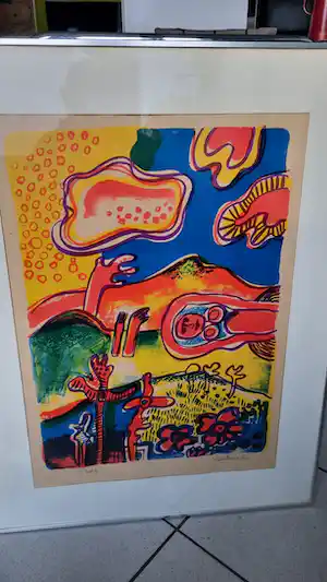 Jan Cobbaert - litho (zonder titel) vendu pour 375€ !