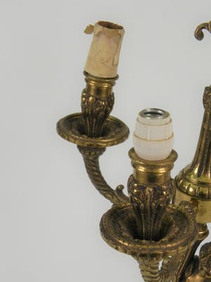 Curiosa - Koperen kaarsenstandaard kan evt. electrisch kopen? Bied vanaf 1!