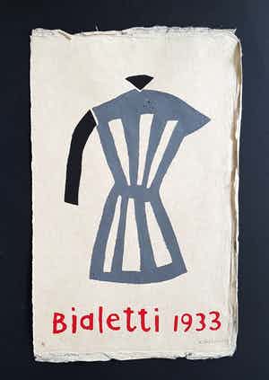 Klaas Gubbels - 'Bialetti 1933' (sjabloondruk) 63 x 39 cm Kleine oplage 8/9 verkocht voor € 500!