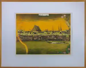 Rolf Weijburg - Handgesigneerde kleurenets, Home: Bangkok 27/65 - Ingelijst vendu pour 155€ !