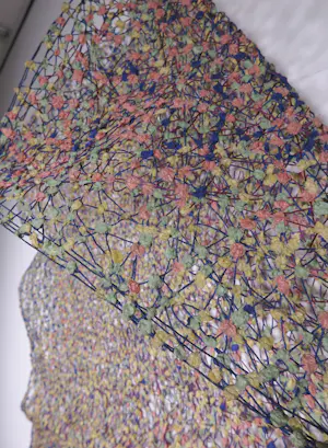 Gerda Edens - Wandtapijt van papier en touw kopen? Bied vanaf 100!