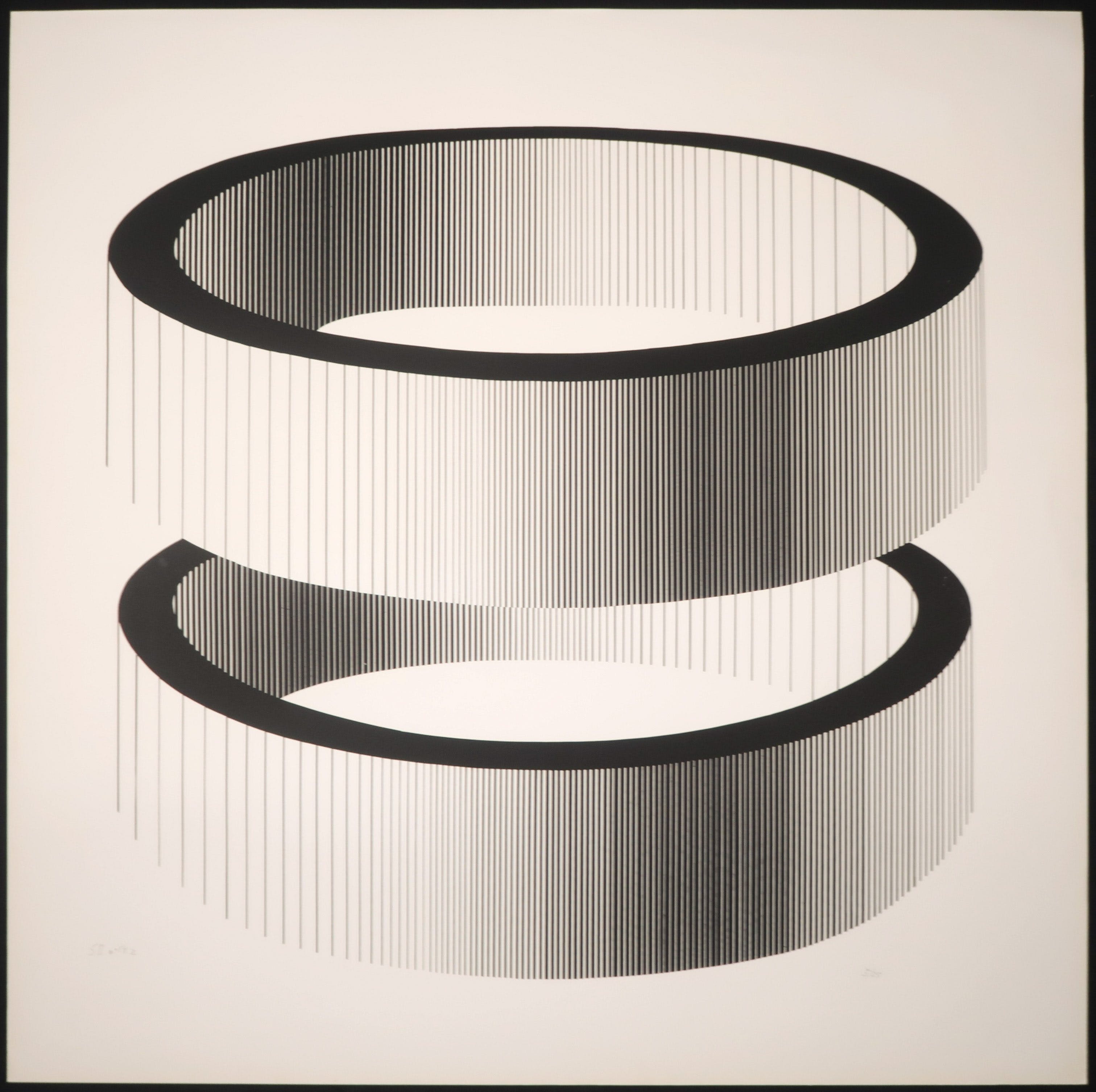 Yvonne Kracht - Zeefdruk, Geometrische vorm, S II no14z kopen? Bied vanaf 40!