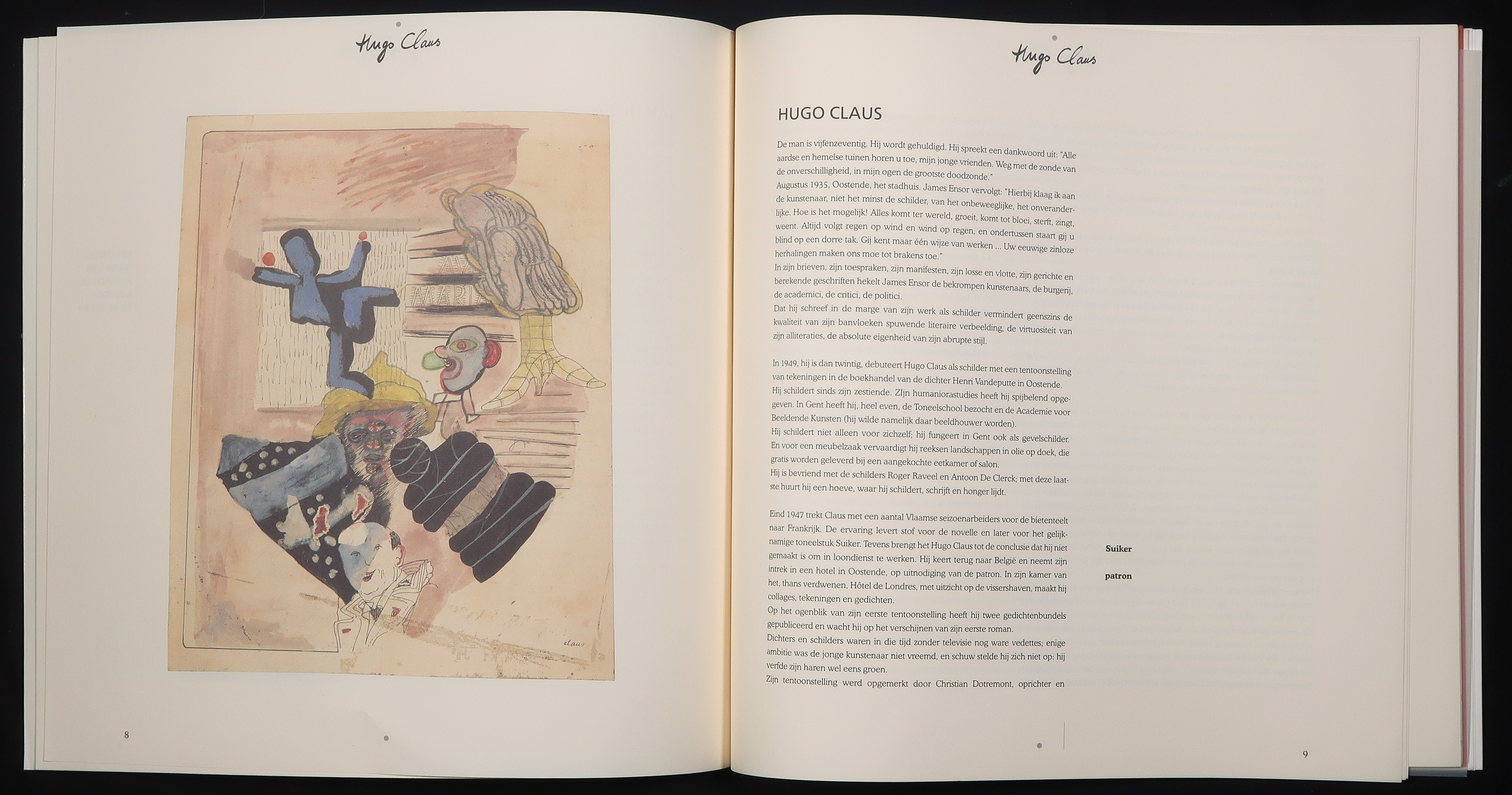 Hugo Claus - Bijzondere uitgave, Catalogus met gesigneerde zeefdruk kopen? Bied vanaf 100!