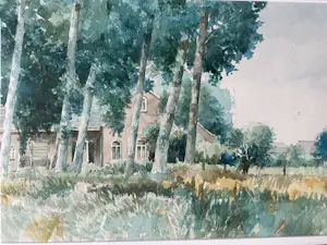 Frans Manders - Boerderij in Brabant. kopen? Bied vanaf 75!