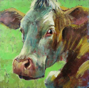 Theo Onnes - Acryl op doek, Dora - Ingelijst kopen? Bied vanaf 350!