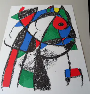 Joan Miro - Le Chat Coquin - 1975 - Litografía original I (band II) - Mourlot 1037 kopen? Bied vanaf 149!