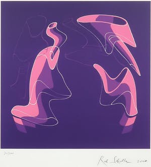 Rob Scholte - Zeefdruk, Kauwgum Flessen - Ingelijst kopen? Bied vanaf 160!