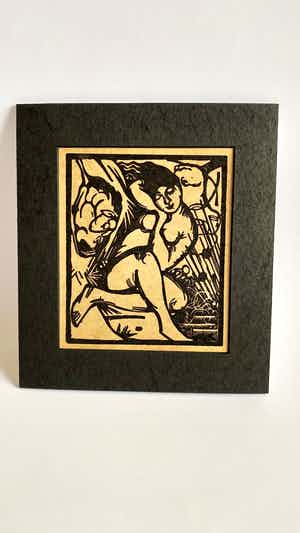 Franz Marc - Slapende Herderin verkocht voor € 35!