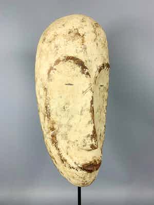 Dogon - 210127 Old African Tribal used mask from the Galoa - Gabon. verkocht voor € 65!