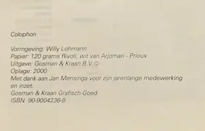 Jan Mensinga - Grafivak Oeuvre kopen? Bied vanaf 20!