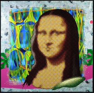 Arturo - Giclée op doek, Mona Lisa (Groot) kopen? Bied vanaf 50!