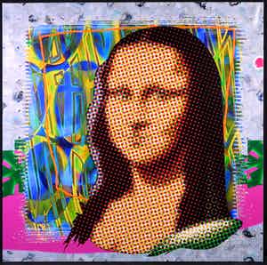 Arturo - Giclée op doek, Mona Lisa (Groot) verkocht voor € 50!