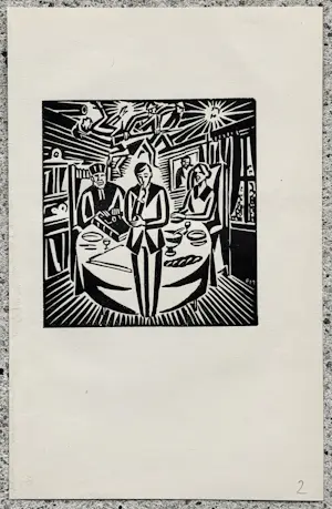 Frans Masereel - La Loi / Das Gesetz. Original-Holzschnitt 1920 kopen? Bied vanaf 40!