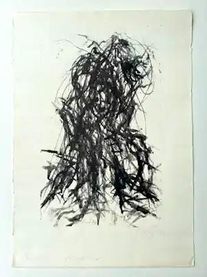 Max Uhlig - Baum, Lithografie, Vorzugsdruck mit Widmung vendu pour 85€ !