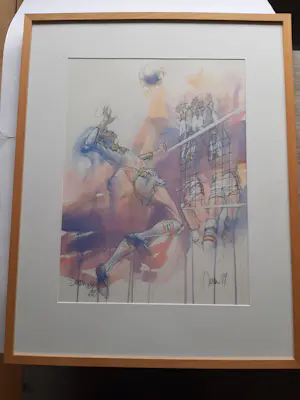 Ortho Owen - Zeefdruk, titel, "Smach". kopen? Bied vanaf 40!