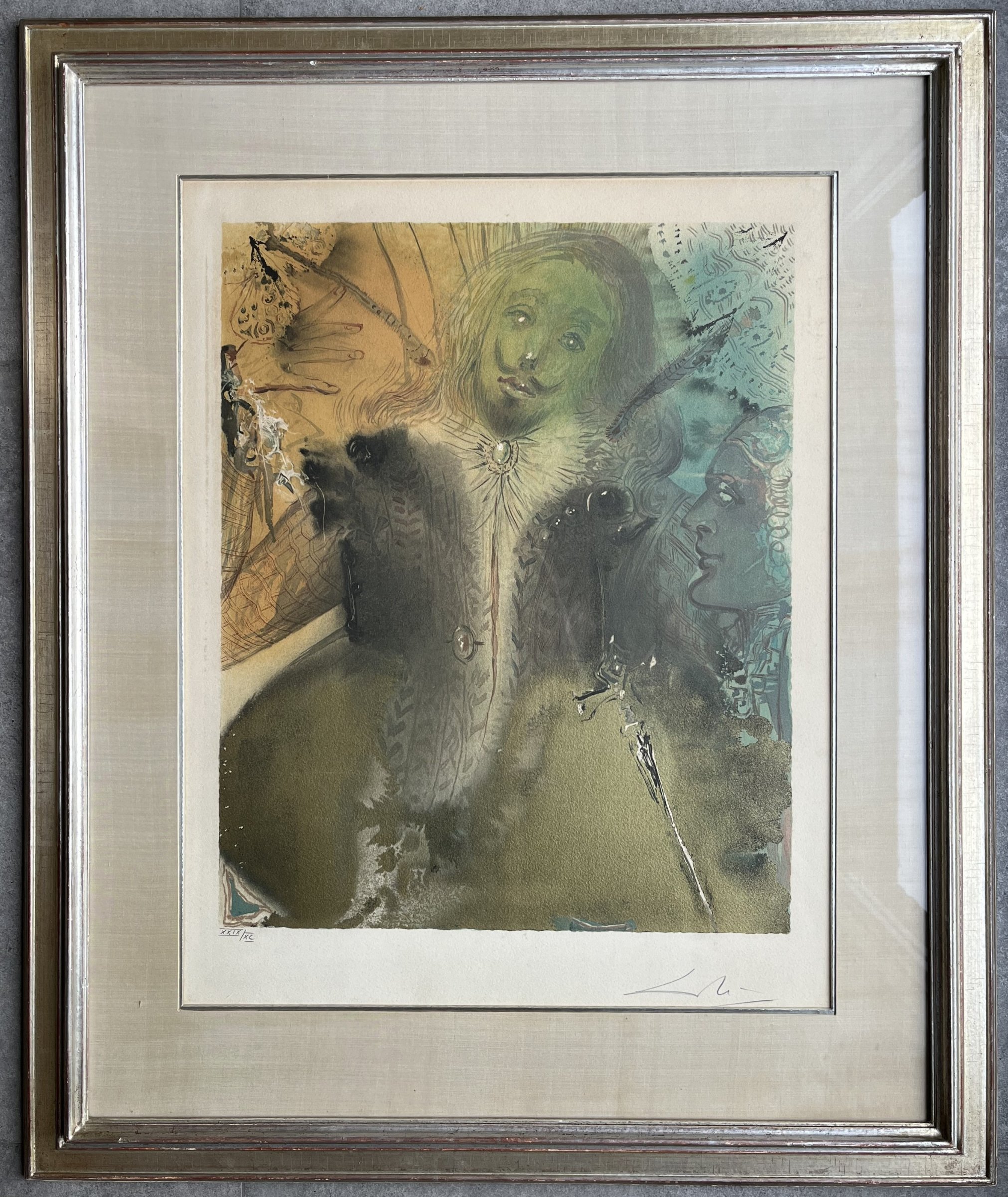 AcheterSalvador Dali - The Marquis de Sade portfolio - Damis and Durval -1969? Enchérissez de 750!