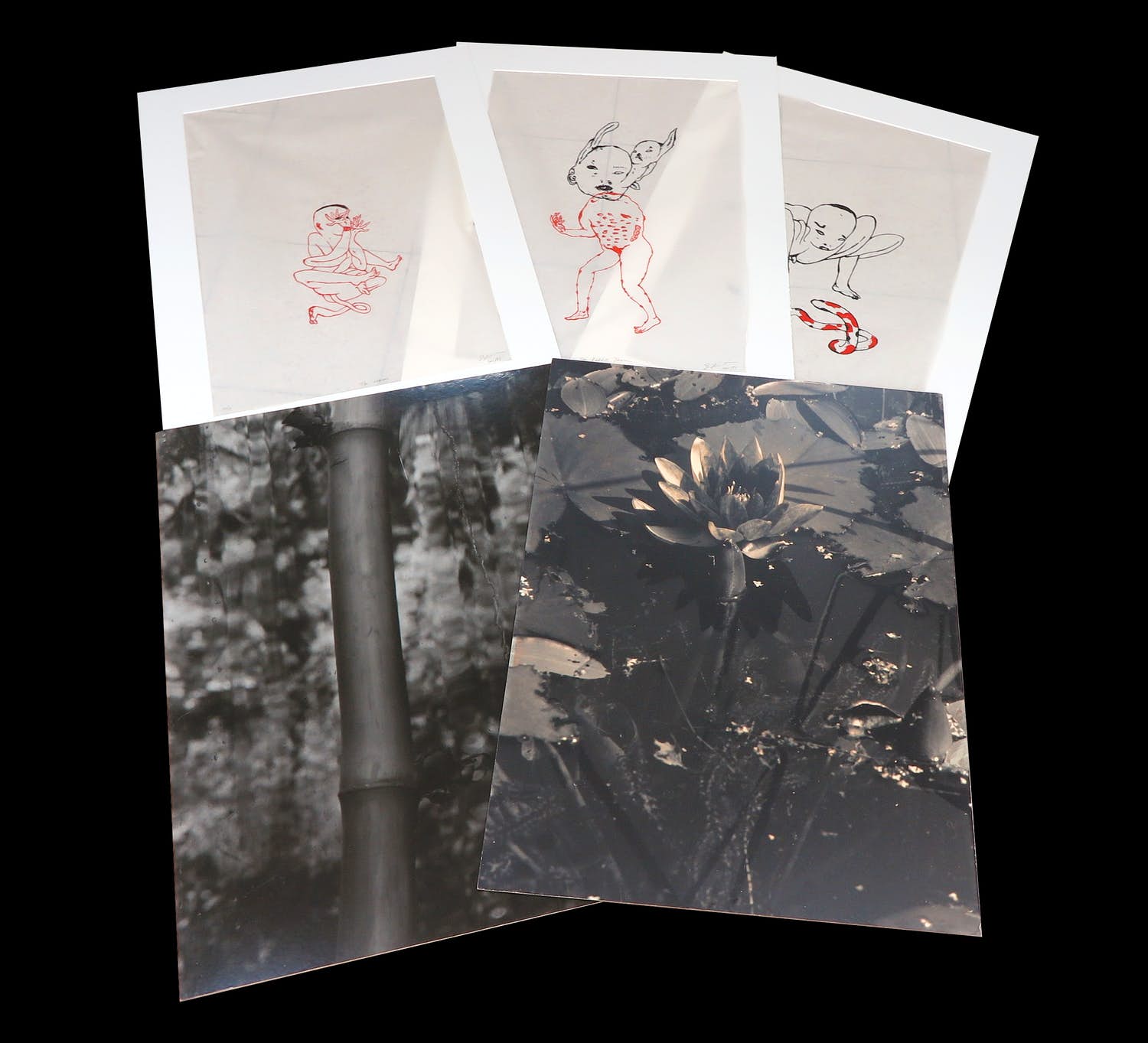 Ed Pien - en andere! - Lot van 10 werken op papier kopen? Bied vanaf 1!