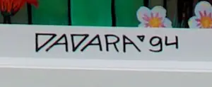 Dadara - Ingelijste zeefdruk: We're a Happy Family - 1994 kopen? Bied vanaf 175!