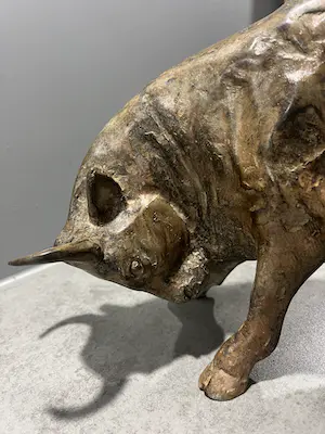 Pierre Chenet - Bronzen stier van Pierre Chenet kopen? Bied vanaf 400!