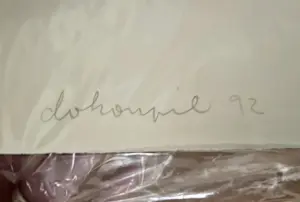 Buy Jiri Georg Dokoupil - Komposition für die Olympischen Spiele 1992? Bid from 449!