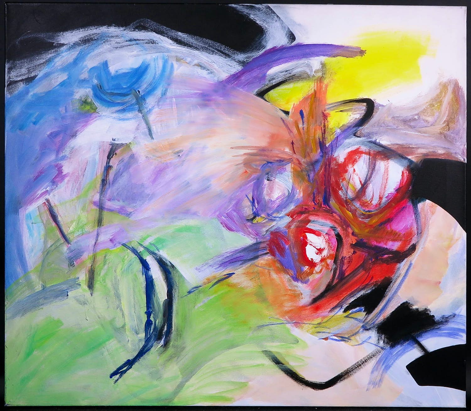 Cobi Nieuwstad - Acryl op doek, Tuinserie kopen? Bied vanaf 60!