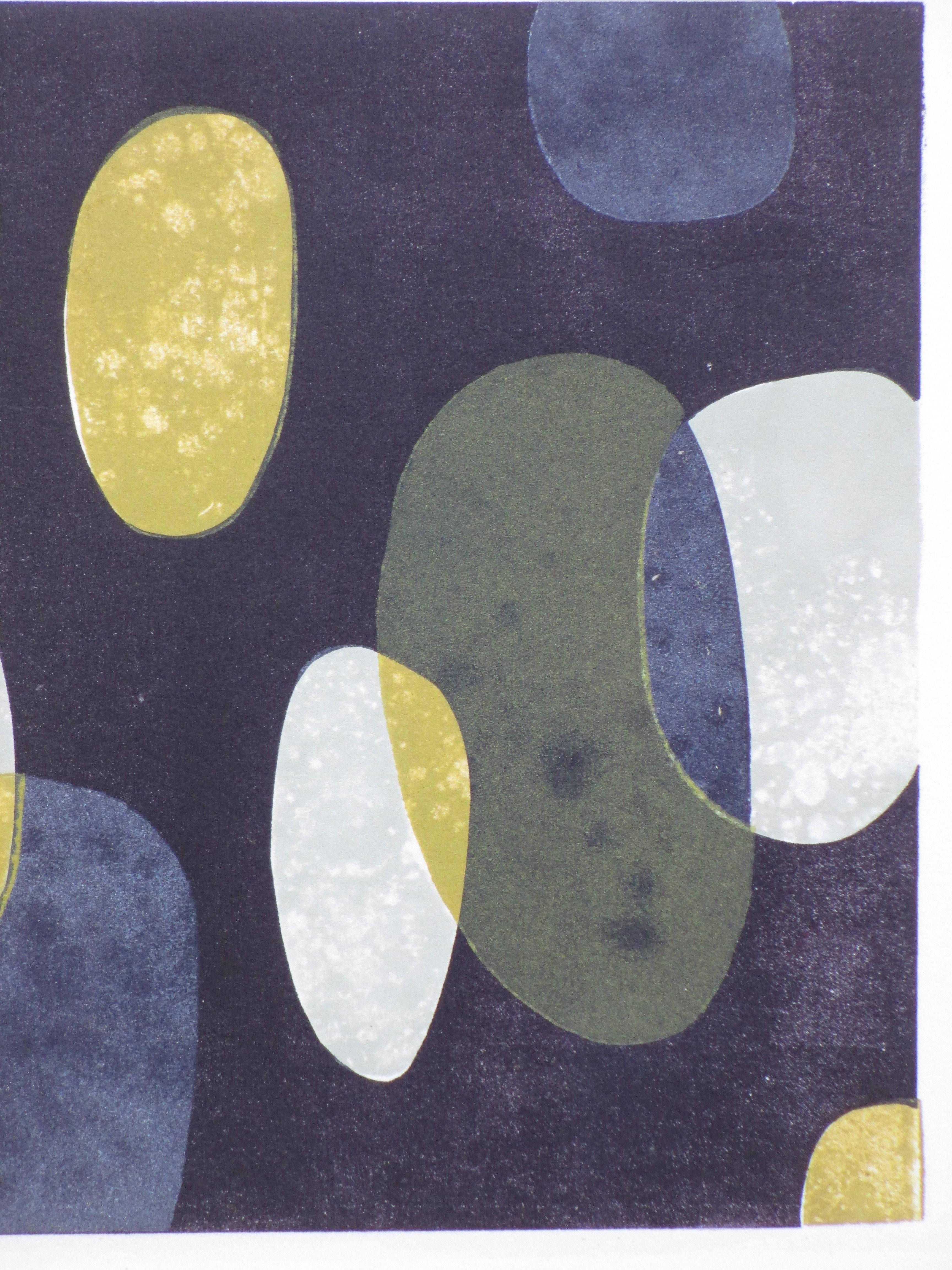 Gijsbert Jan van Koppenhagen - Ruimtelijke Compositie - Kleurenhoutsnede kopen? Bied vanaf 60!