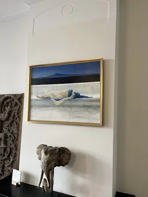 Margriet Wehrmeijer - Liggende Vrouw met Uitzicht op Etna kopen? Bied vanaf 100!