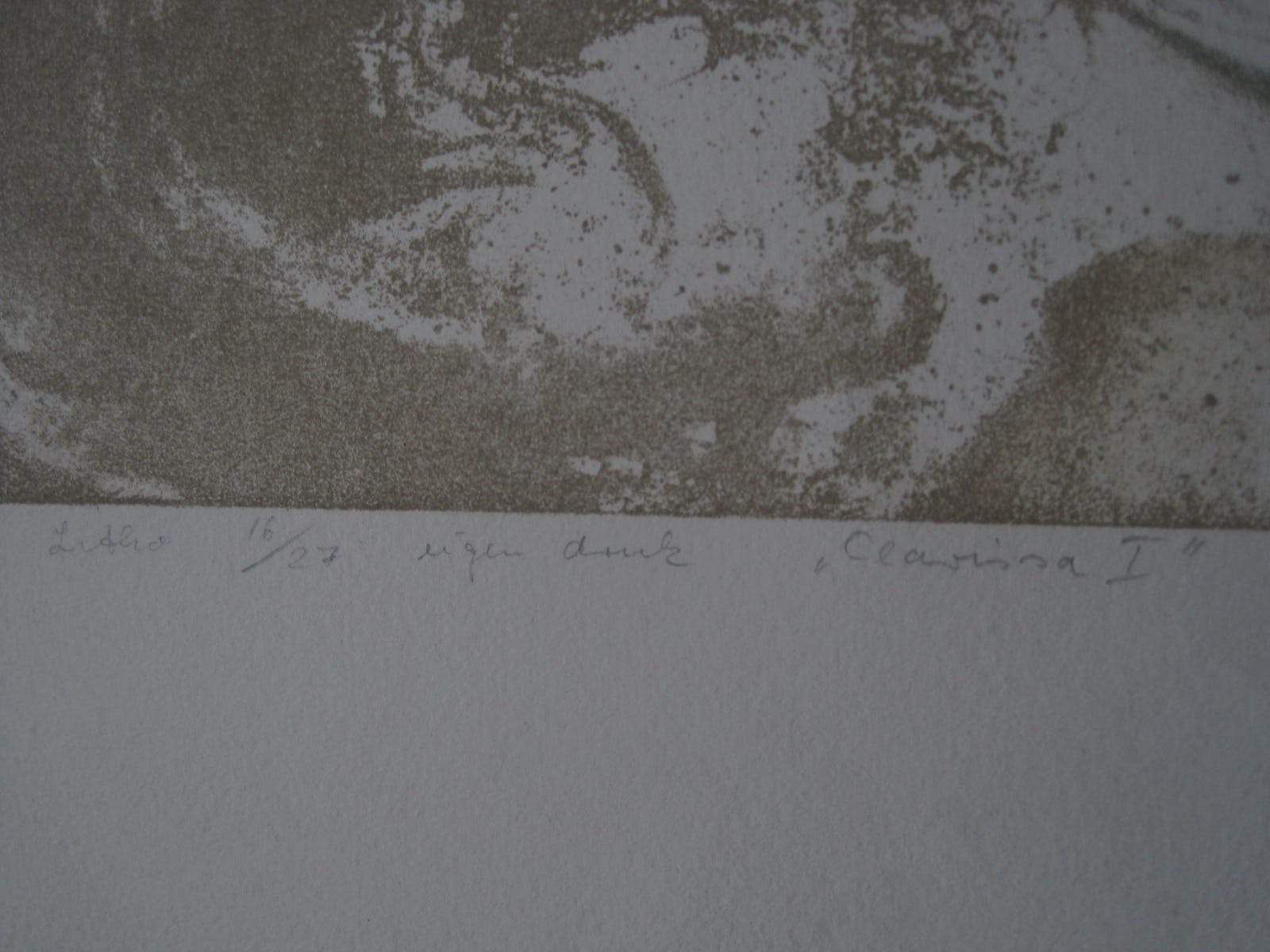 Georg Hadeler - Dromerig Grafisch werk van Georg Hadeler (1939-) gesigneerd kopen? Bied vanaf 1!